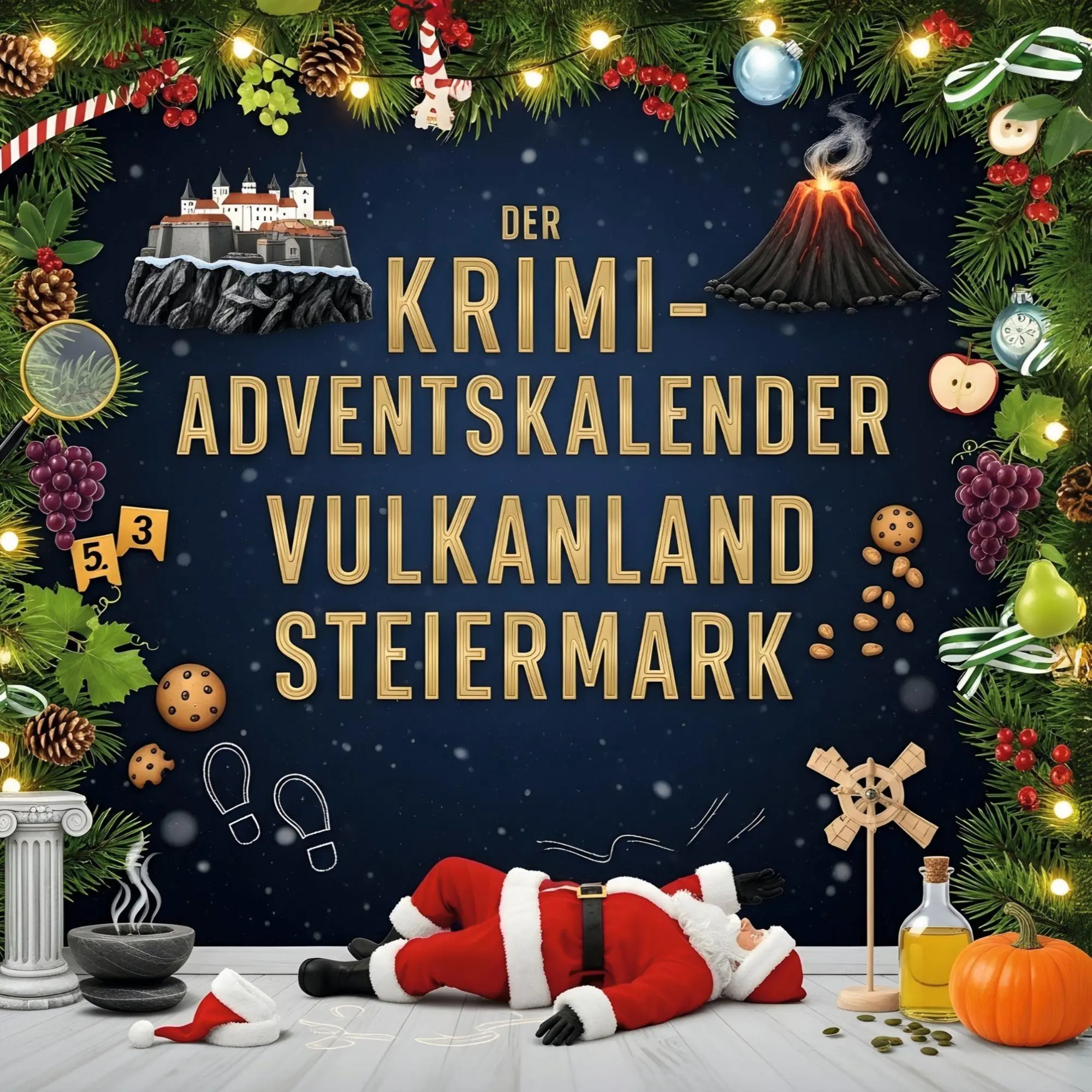 Cover: 9783695307920 | Der Krimi-Adventskalender Vulkanland Steiermark | Lily Müller | Buch