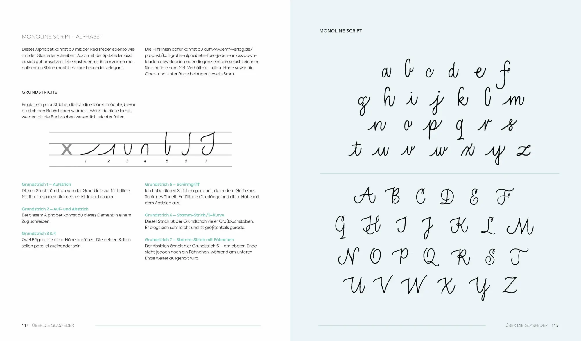 Bild: 9783960937920 | Kalligrafie - Alphabete für jeden Anlass | Natascha Safarik | Buch