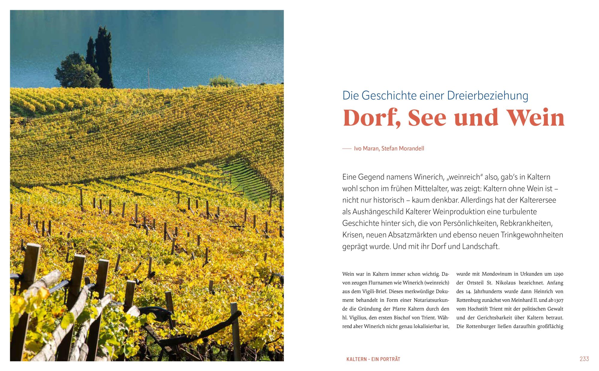 Bild: 9788868397920 | Kaltern | Ein Porträt | Florian von Ach (u. a.) | Buch | 352 S. | 2025