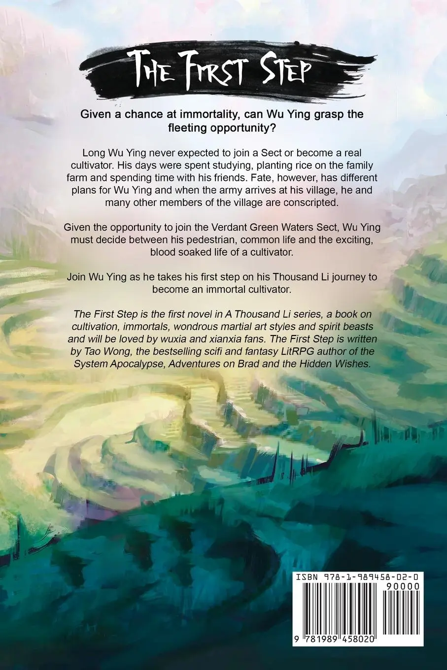 Rückseite: 9781989458020 | A Thousand Li | Book 1 of A Thousand Li | Tao Wong | Taschenbuch