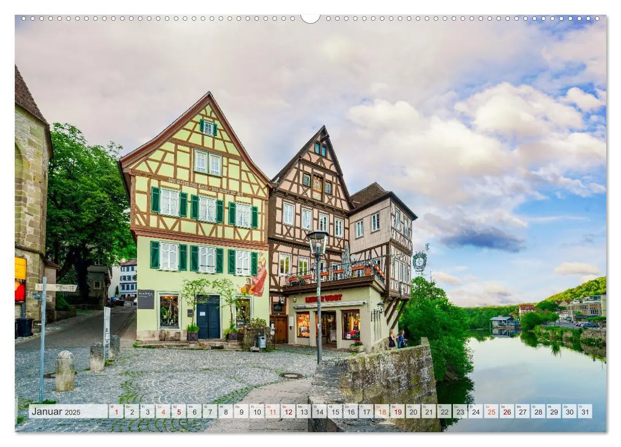 Bild: 9783435058020 | Schwäbisch Hall Impressionen (Wandkalender 2025 DIN A2 quer),...