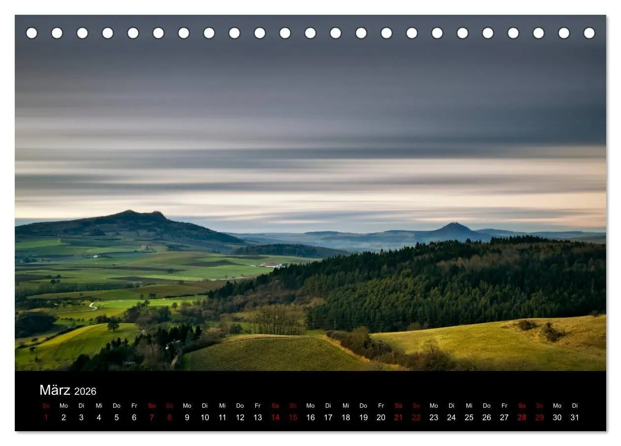 Bild: 9783457908020 | Der Hegau - Wanderparadies am westlichen Bodensee (Tischkalender...