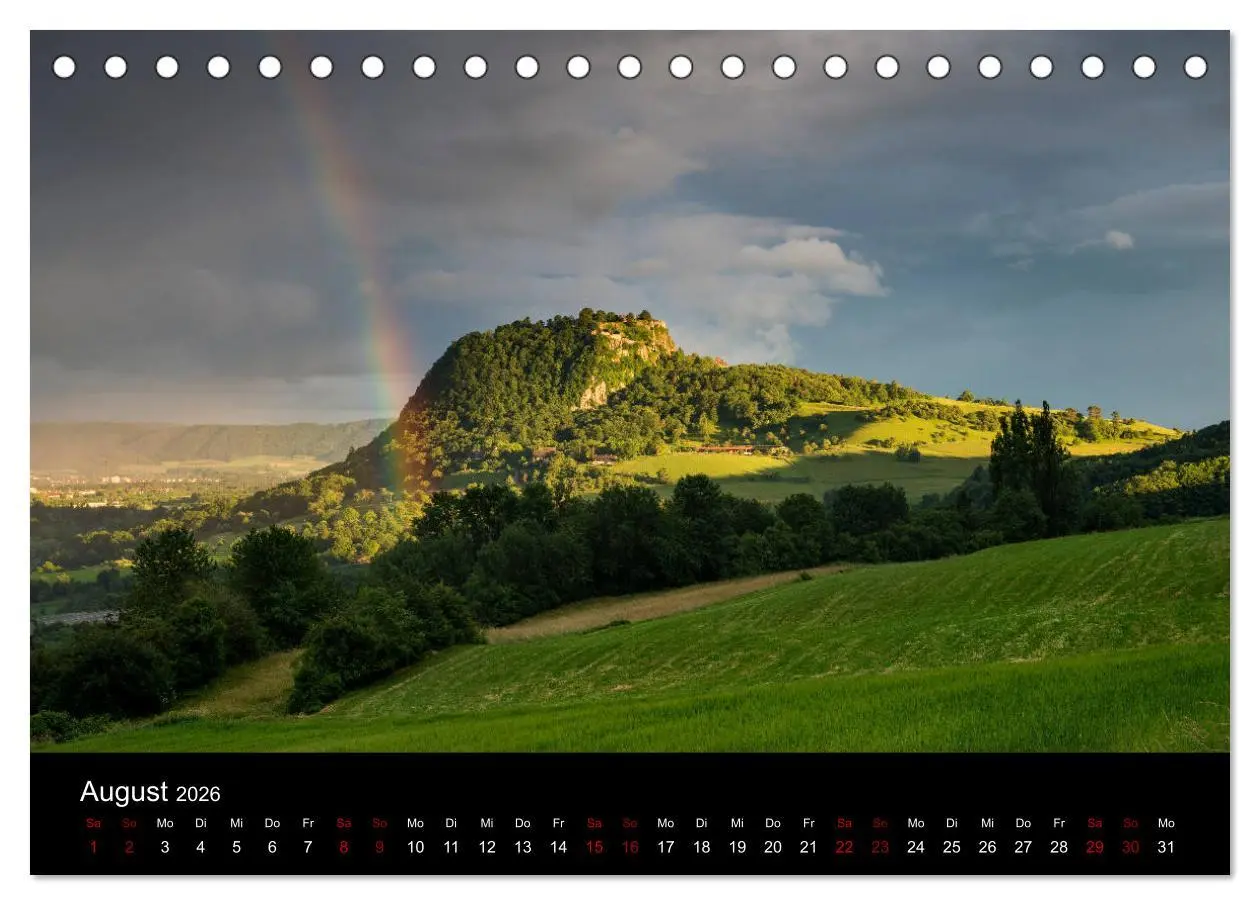 Bild: 9783457908020 | Der Hegau - Wanderparadies am westlichen Bodensee (Tischkalender...