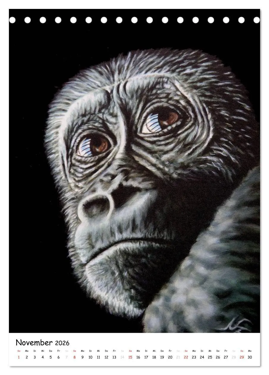 Bild: 9783516478020 | Wildlife Portraits (Tischkalender 2026 DIN A5 hoch), CALVENDO...