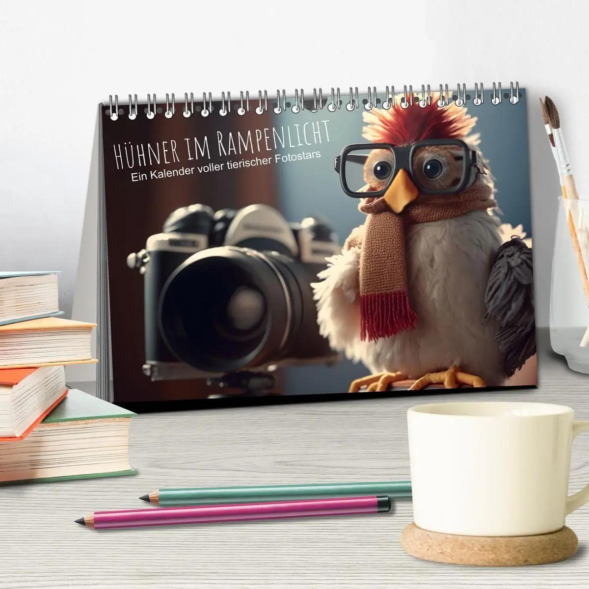 Bild: 9783569328020 | Hühner im Rampenlicht Ein Kalender voller tierischer Fotostars...