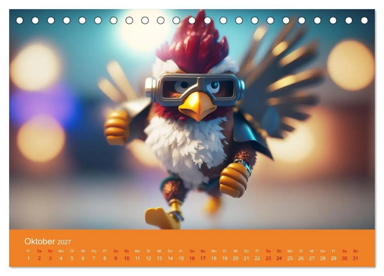 Bild: 9783569328020 | Hühner im Rampenlicht Ein Kalender voller tierischer Fotostars...