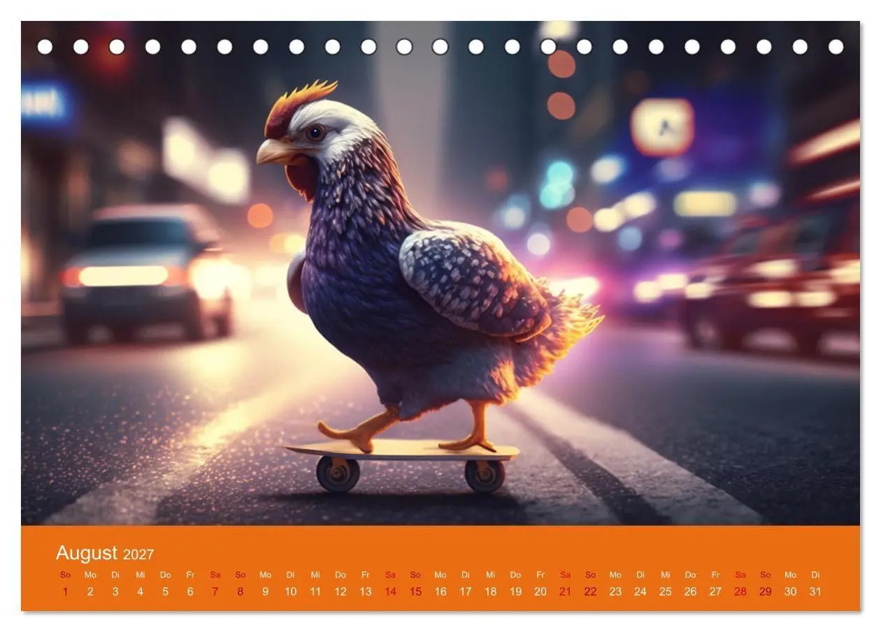 Bild: 9783569328020 | Hühner im Rampenlicht Ein Kalender voller tierischer Fotostars...
