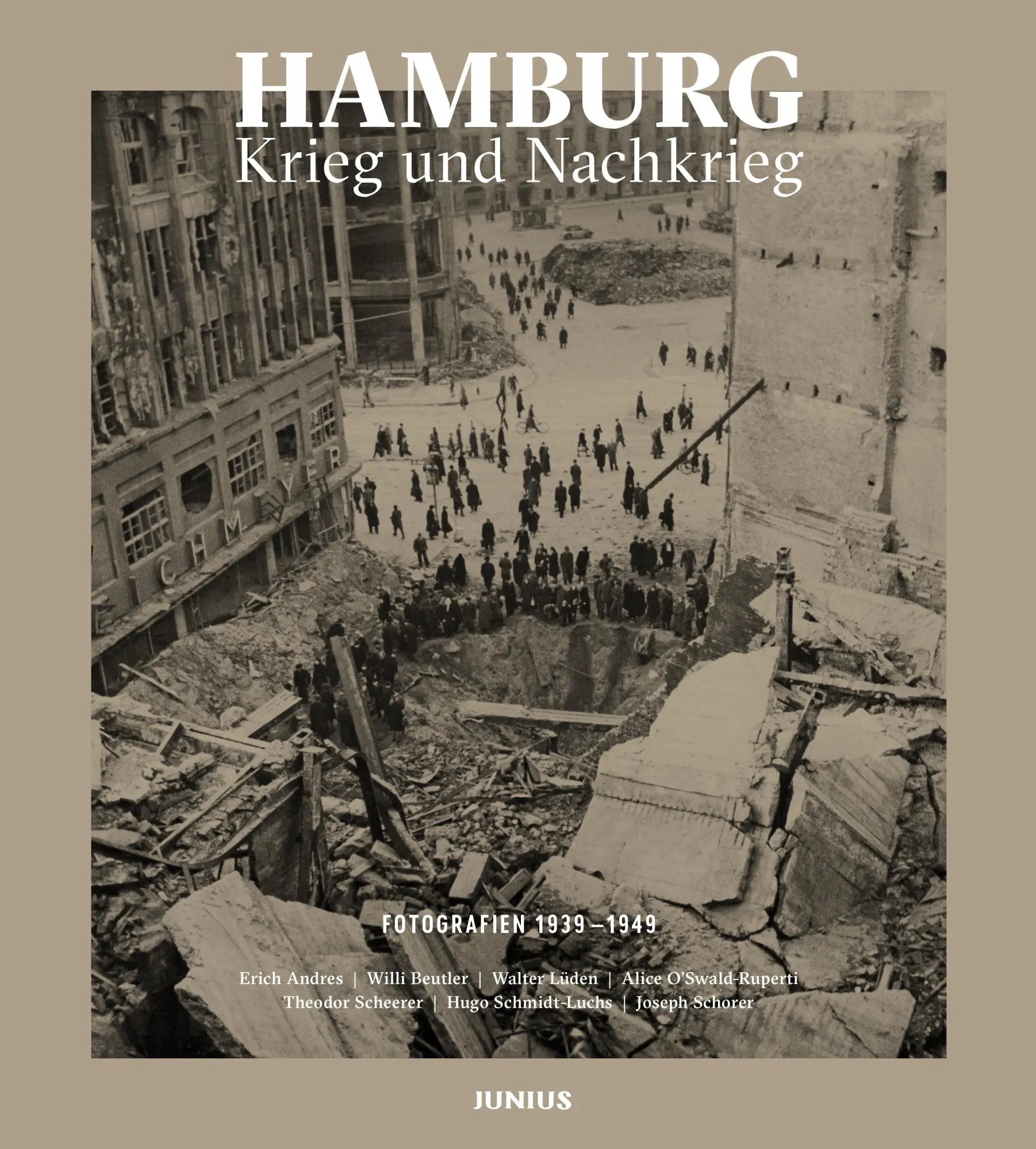 Cover: 9783885068020 | Hamburg. Krieg und Nachkrieg | Jan Zimmermann | Buch | 288 S. | 2017