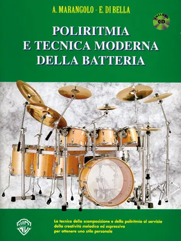 Cover: 9788872078020 | Poliritmia e Tecnica Moderna della Batteria | Agostino Marangolo