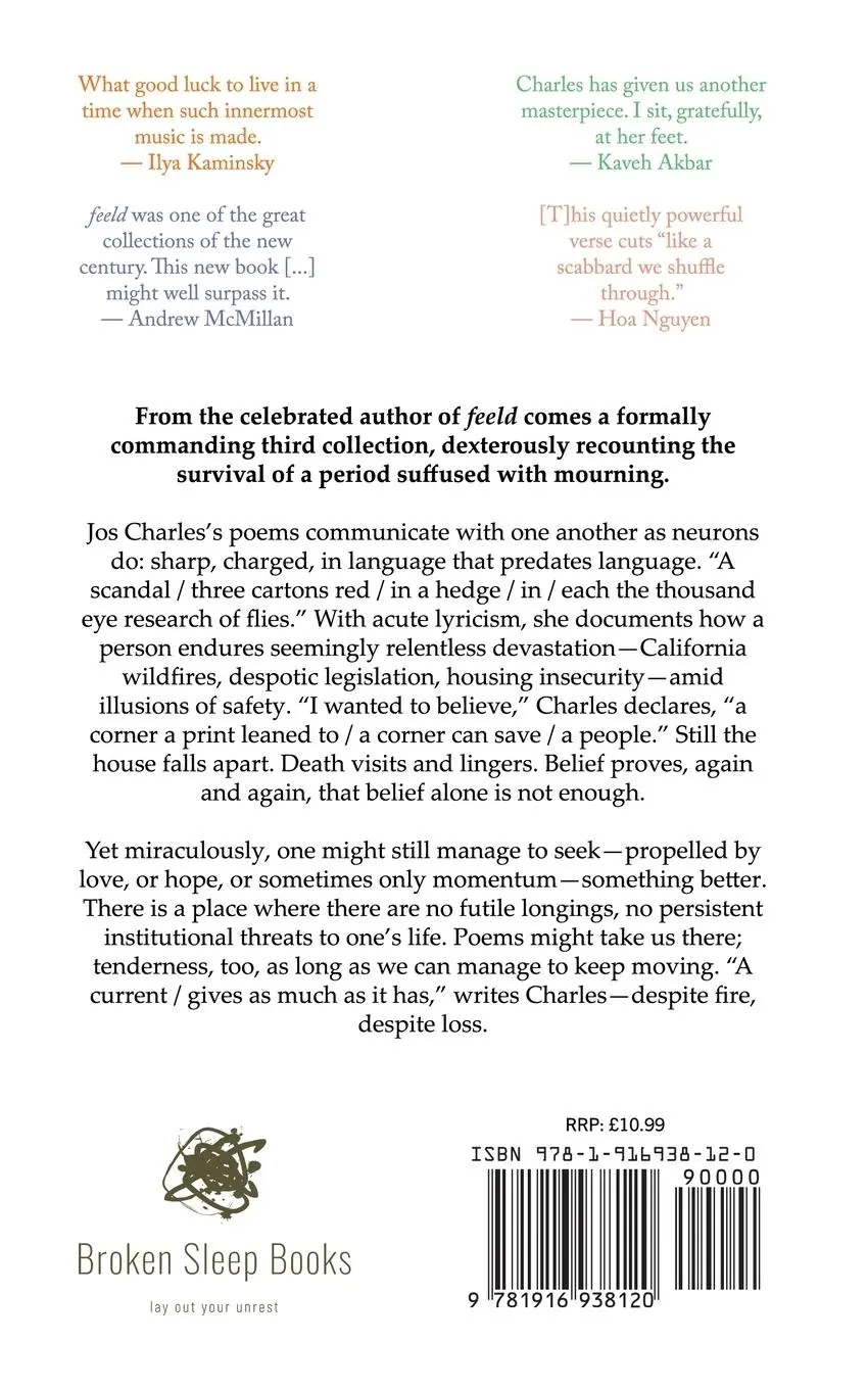 Rückseite: 9781916938120 | a Year &amp; other poems | Jos Charles | Taschenbuch | Englisch | 2024