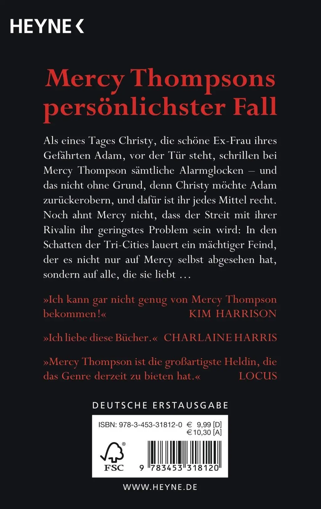 Bild: 9783453318120 | Gefährtin der Dunkelheit | Mercy Thompson 08 - Roman | Patricia Briggs