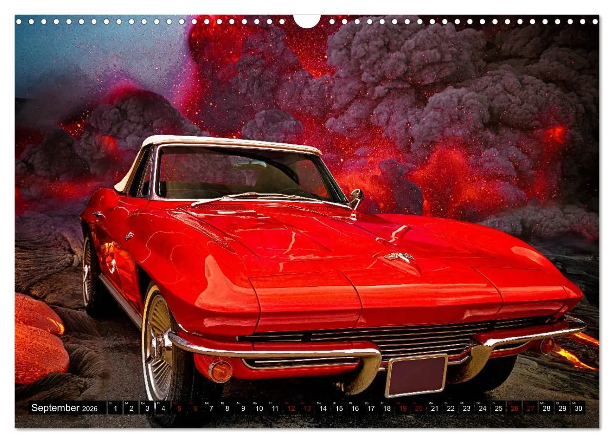 Bild: 9783457828120 | American Classic Cars (Wandkalender 2026 DIN A3 quer), CALVENDO...