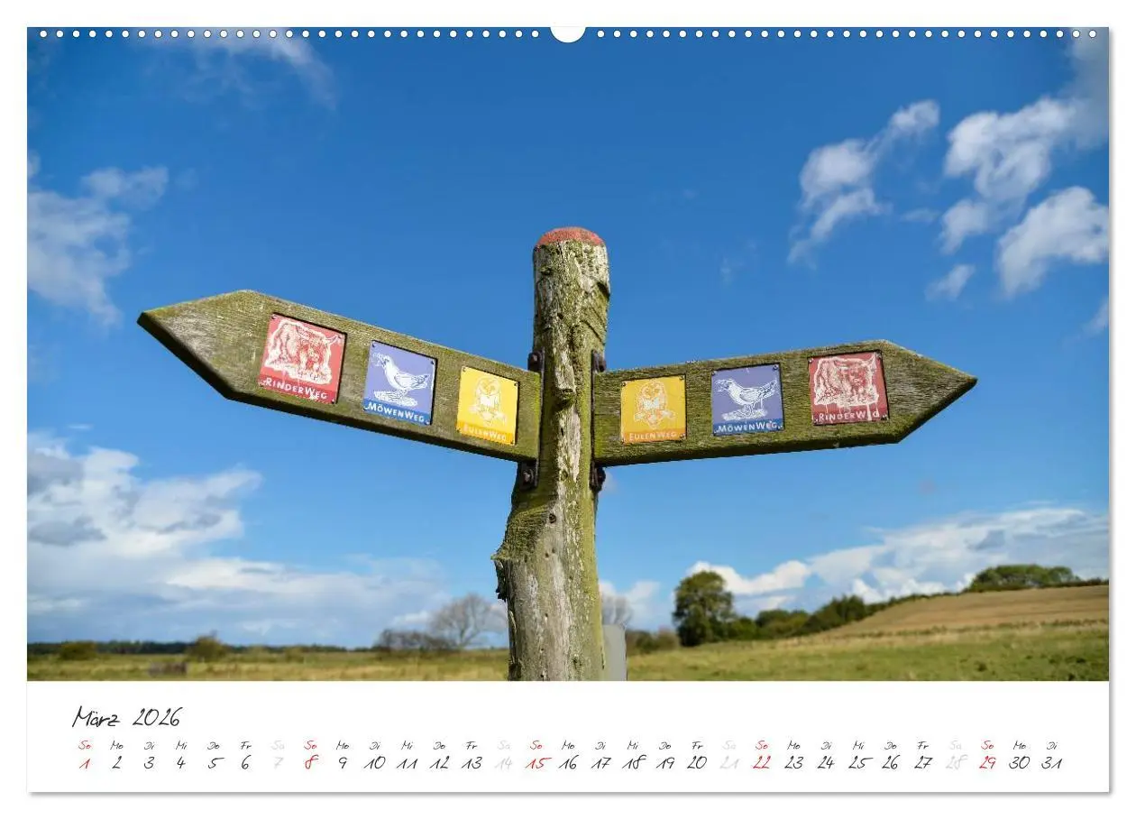 Bild: 9783516088120 | Geltinger Birk (Wandkalender 2026 DIN A2 quer), CALVENDO...
