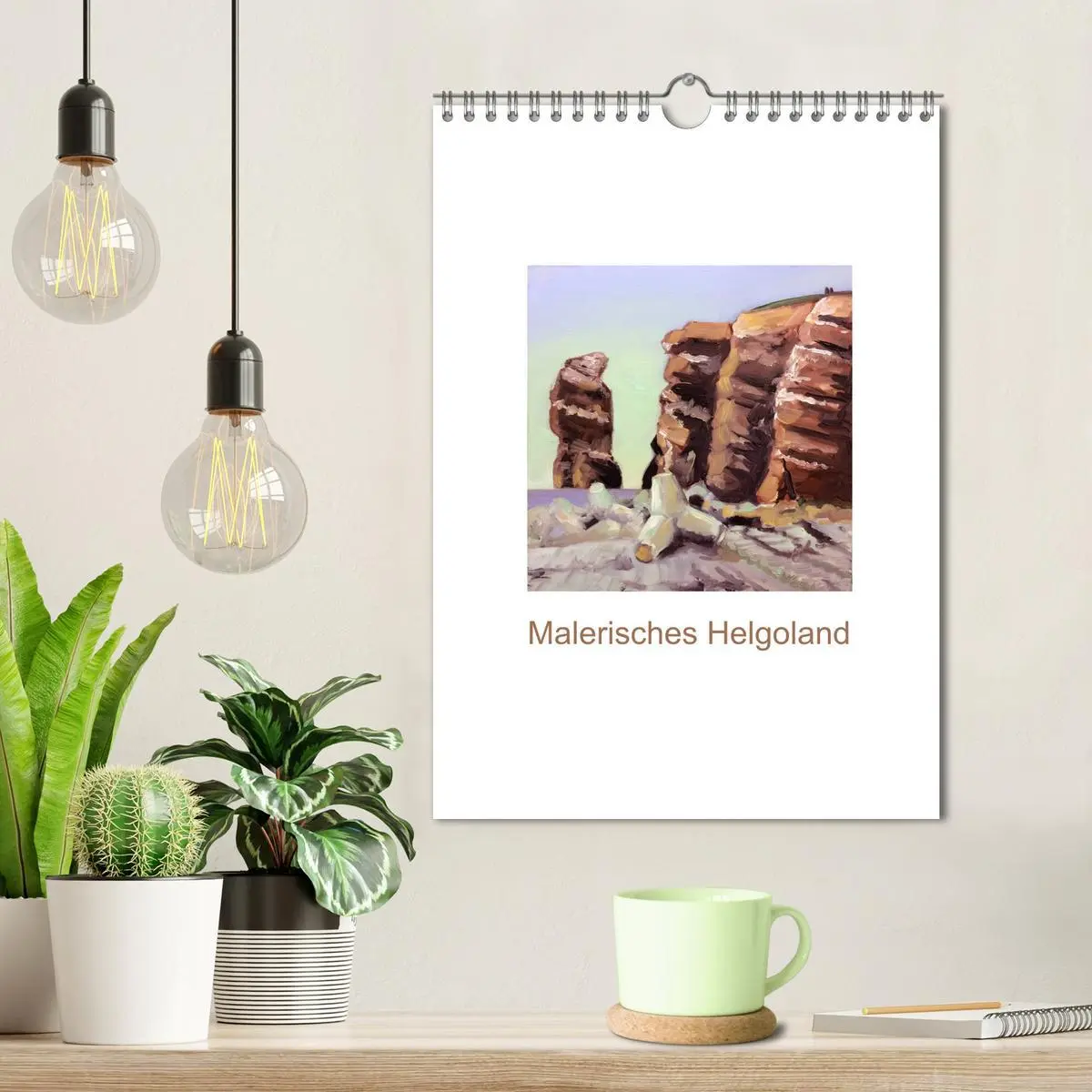 Bild: 9783516398120 | Malerisches Helgoland (Wandkalender 2026 DIN A4 hoch), CALVENDO...