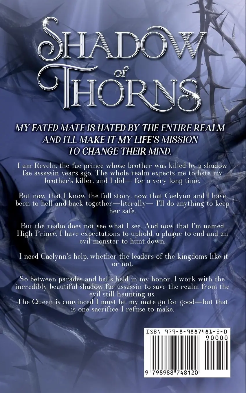 Rückseite: 9798988748120 | Shadow of Thorns | Stacey Trombley | Taschenbuch | Englisch | 2021