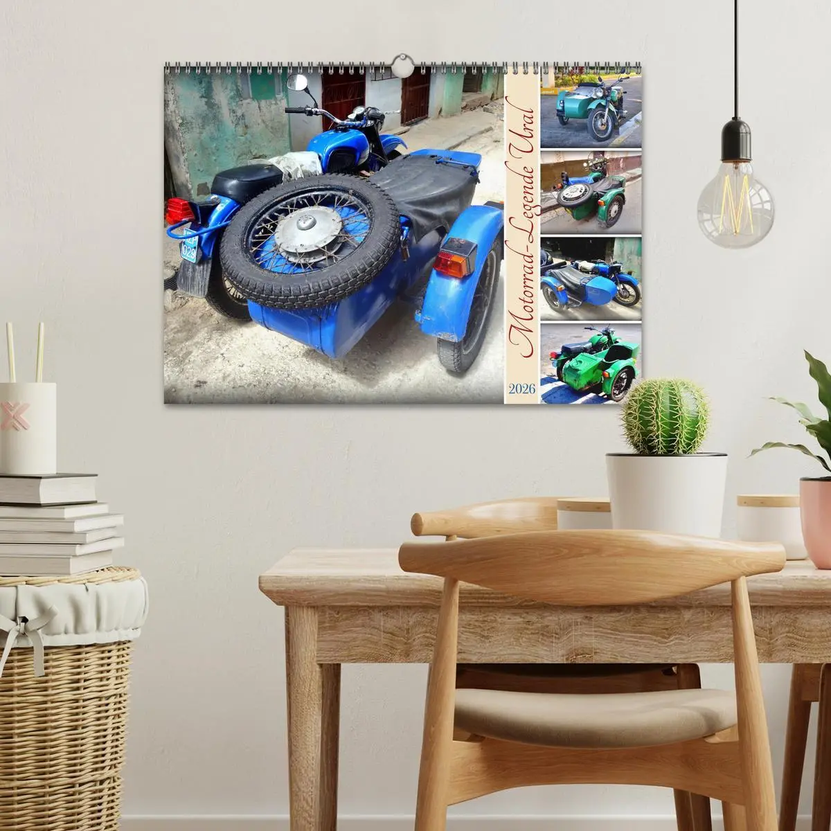 Bild: 9783457508220 | Motorrad-Legende Ural (Wandkalender 2026 DIN A3 quer), CALVENDO...