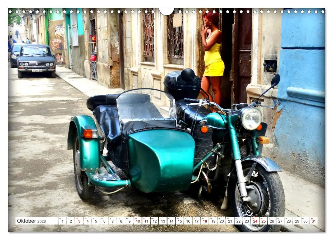 Bild: 9783457508220 | Motorrad-Legende Ural (Wandkalender 2026 DIN A3 quer), CALVENDO...