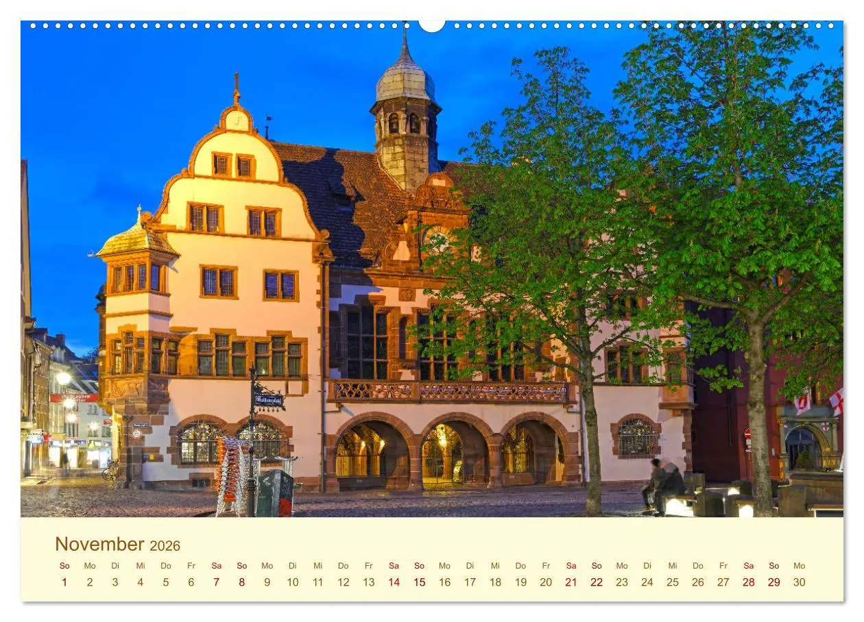 Bild: 9783457678220 | Freiburg Perle im Breisgau (hochwertiger Premium Wandkalender 2026...