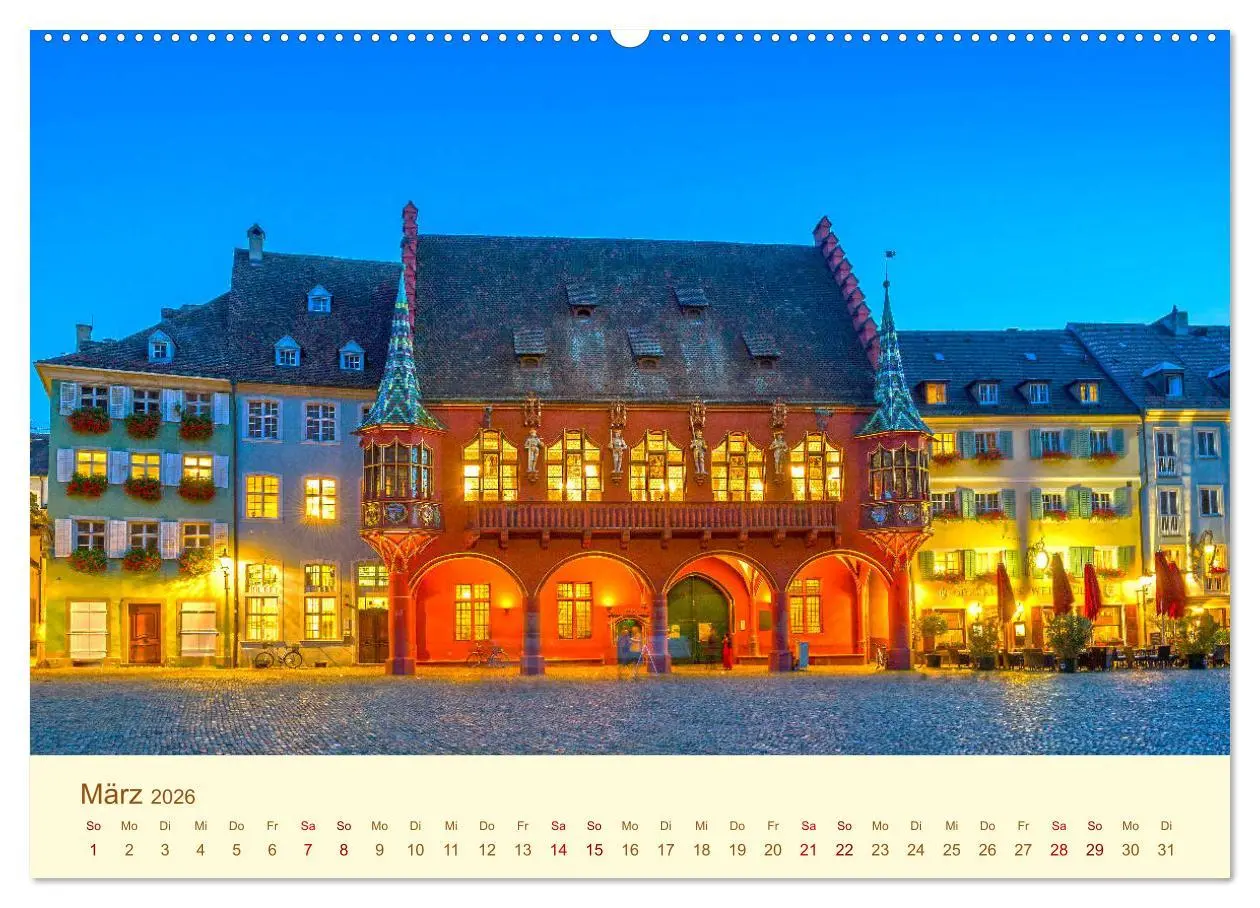 Bild: 9783457678220 | Freiburg Perle im Breisgau (hochwertiger Premium Wandkalender 2026...