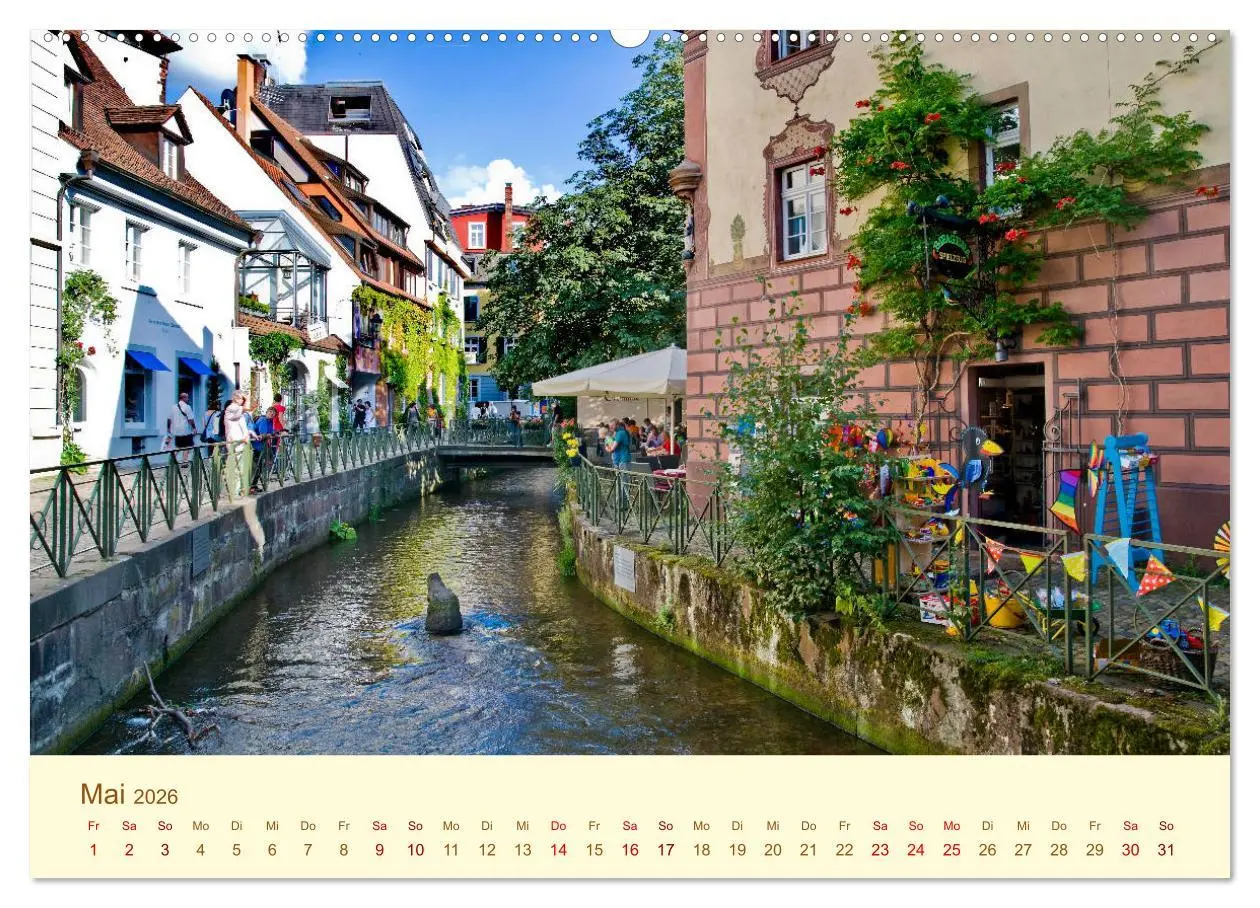 Bild: 9783457678220 | Freiburg Perle im Breisgau (hochwertiger Premium Wandkalender 2026...