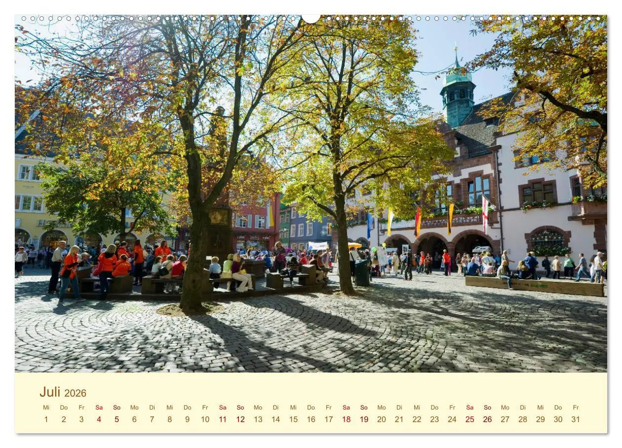 Bild: 9783457678220 | Freiburg Perle im Breisgau (hochwertiger Premium Wandkalender 2026...