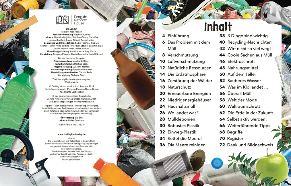 Rückseite: 9783831038220 | So viel Müll! | Jess French | Buch | 72 S. | Deutsch | 2019