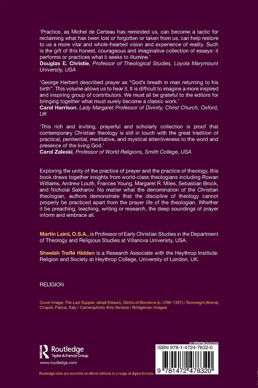 Rückseite: 9781472478320 | The Practice of the Presence of God | Theology as a Way of Life | Buch