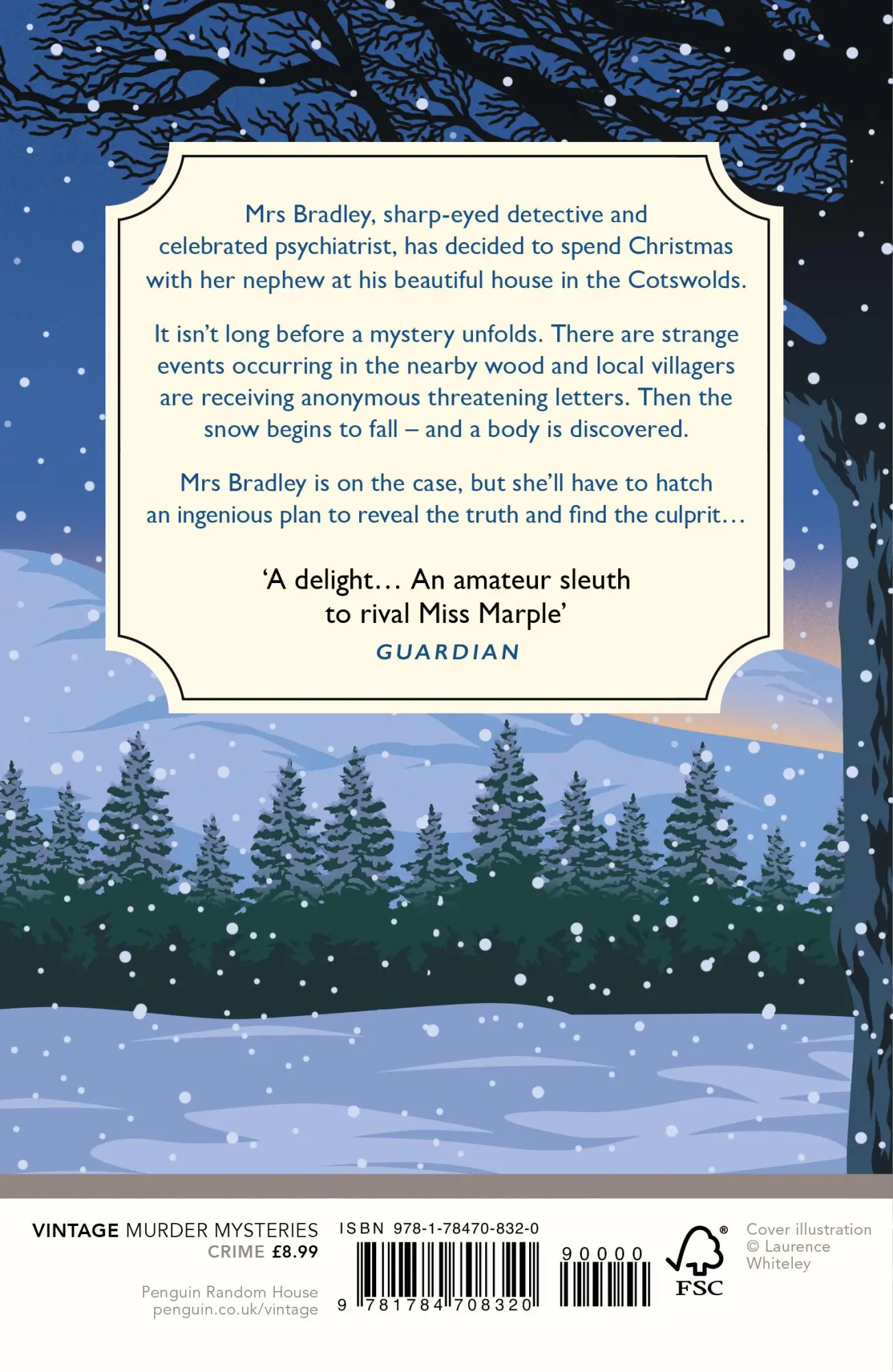 Rückseite: 9781784708320 | Murder in the Snow | A Cotswold Christmas Mystery | Gladys Mitchell