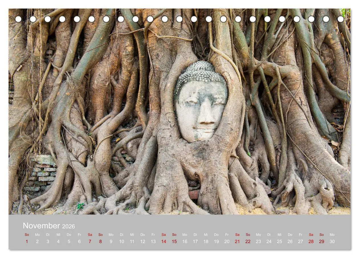 Bild: 9783457598320 | BUDDHA - Ein sanftes Lächeln (Tischkalender 2026 DIN A5 quer),...