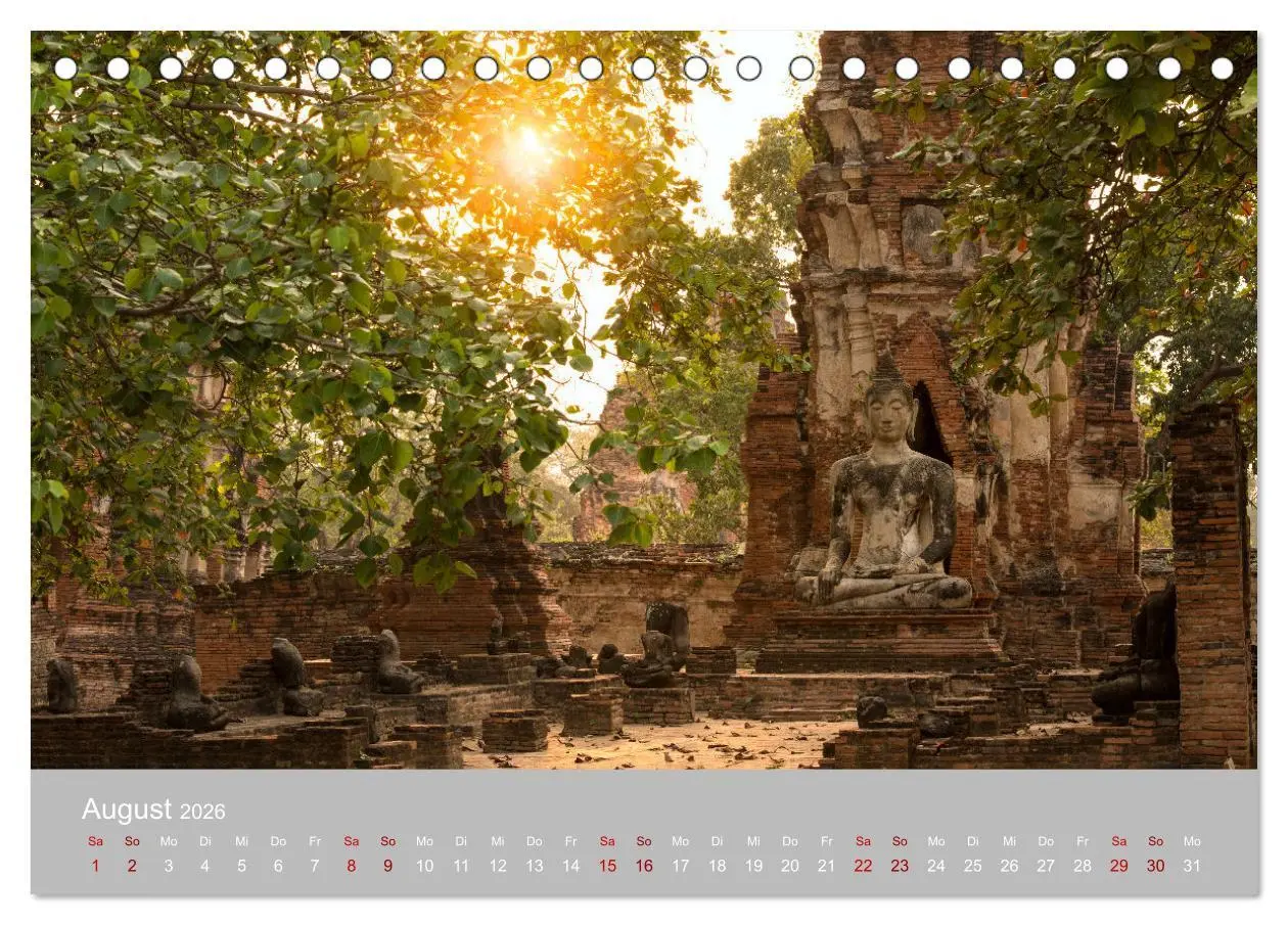 Bild: 9783457598320 | BUDDHA - Ein sanftes Lächeln (Tischkalender 2026 DIN A5 quer),...