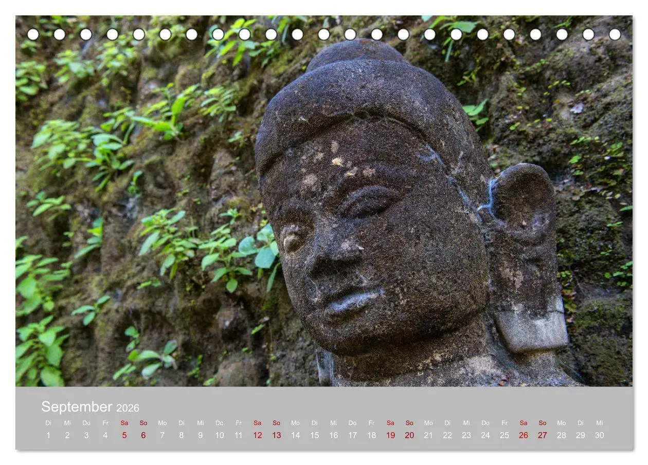 Bild: 9783457598320 | BUDDHA - Ein sanftes Lächeln (Tischkalender 2026 DIN A5 quer),...