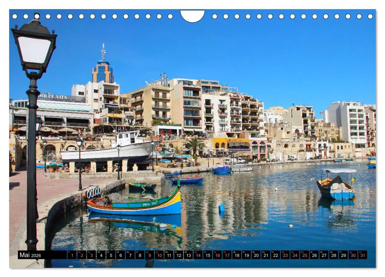 Bild: 9783516068320 | Malta - Juwel im Mittelmeer (Wandkalender 2026 DIN A4 quer),...