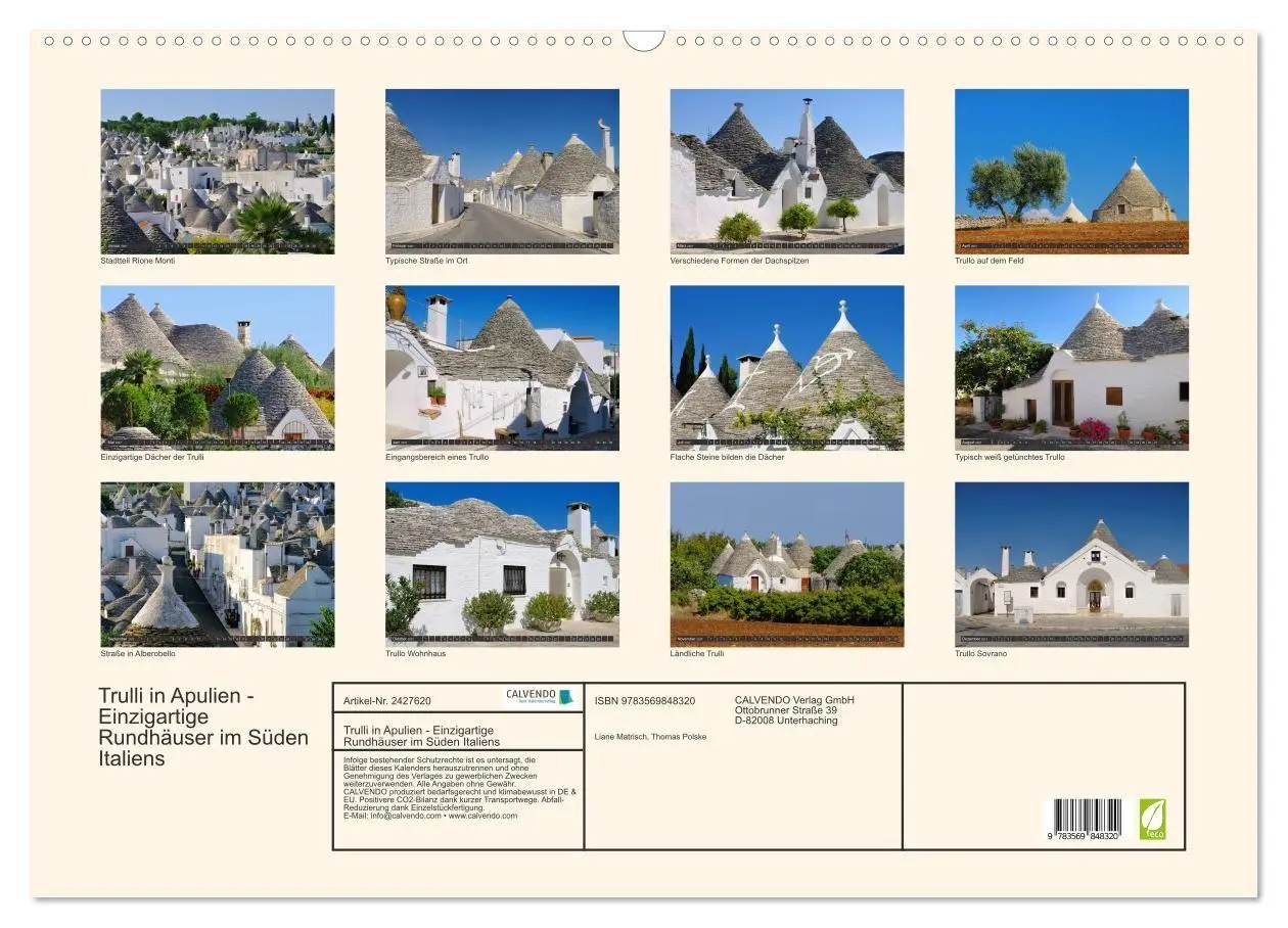 Bild: 9783569848320 | Trulli in Apulien - Einzigartige Rundhäuser im Süden Italiens...