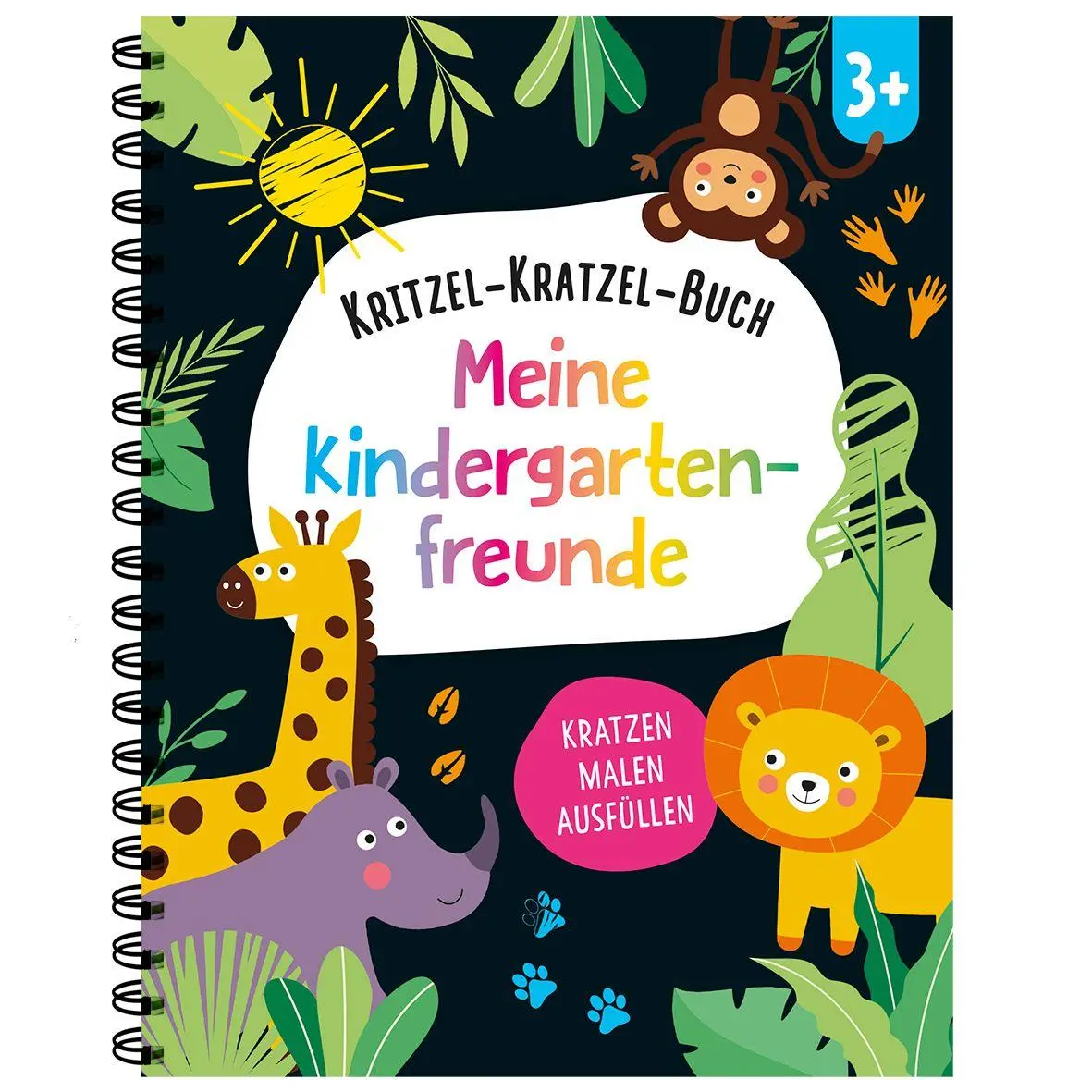 Cover: 9783849948320 | Kritzel-Kratzel-Buch Meine Kindergarten-Freunde | Buch | 36 S. | 2025