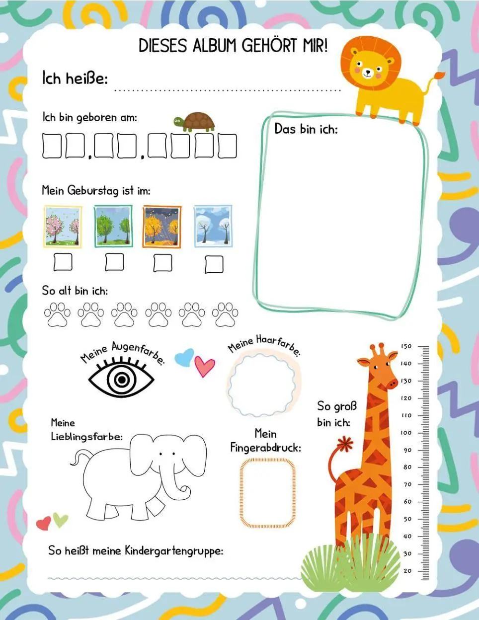 Bild: 9783849948320 | Kritzel-Kratzel-Buch Meine Kindergarten-Freunde | Buch | 36 S. | 2025
