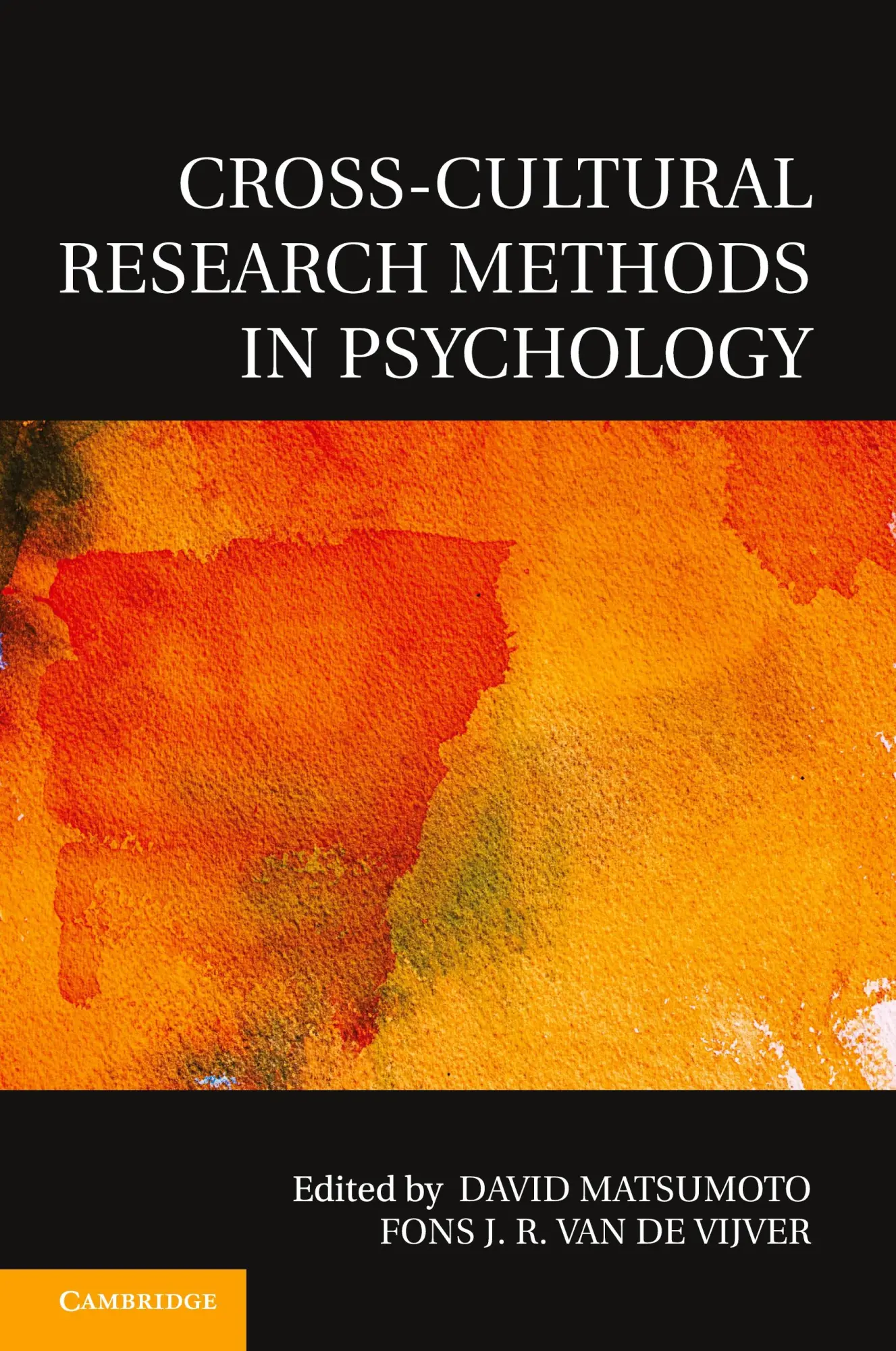 Cover: 9780521758420 | Cross-Cultural Research Methods in Psychology | Matsumoto (u. a.)
