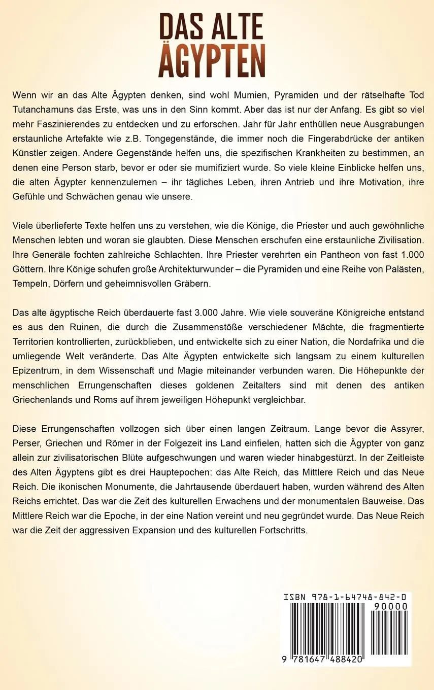 Rückseite: 9781647488420 | Das Alte Ägypten | Captivating History | Buch | Gebunden | 2020