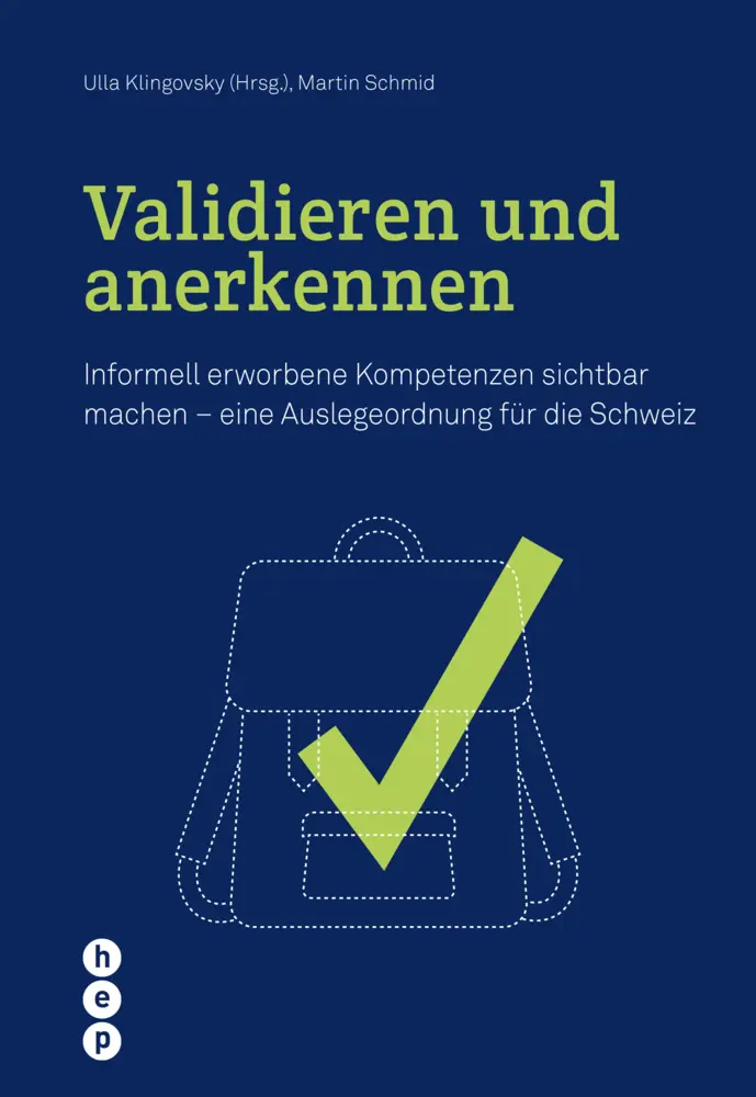 Cover: 9783035508420 | Validieren und anerkennen | Ulla/Schmid, Martin Klingovsky | Buch