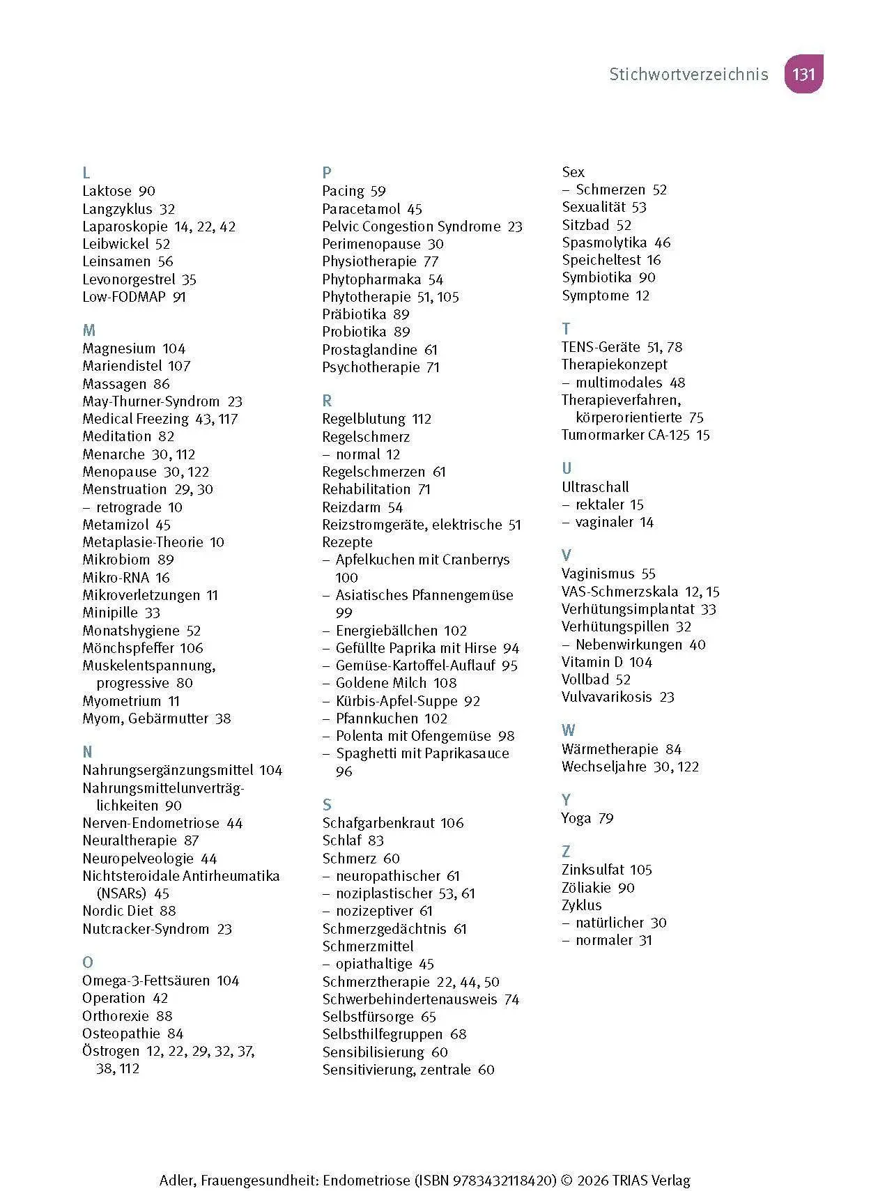 Bild: 9783432118420 | Frauengesundheit: Endometriose | Christine Adler | Taschenbuch | 2026