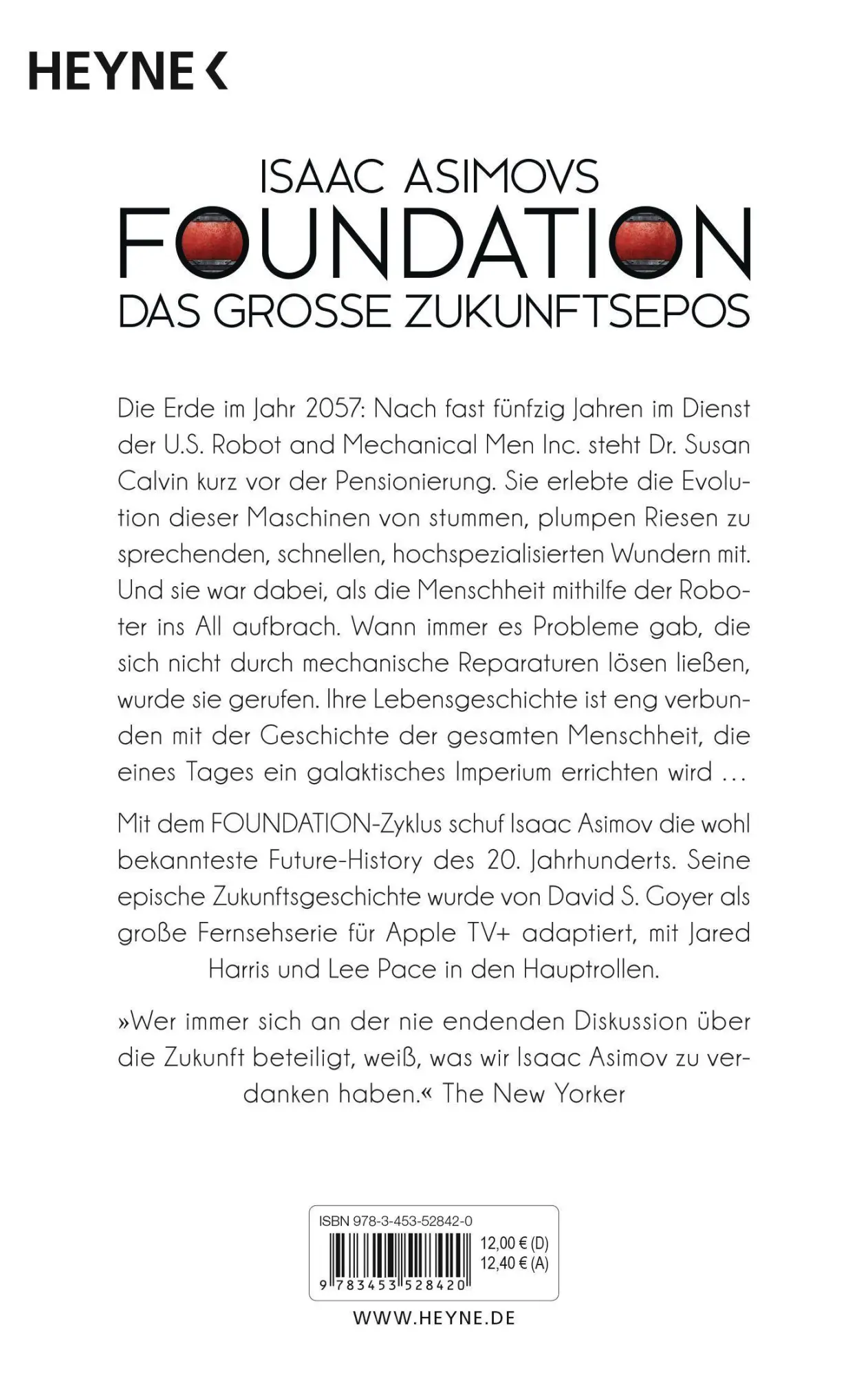 Bild: 9783453528420 | Ich, der Roboter | Isaac Asimov | Taschenbuch | 304 S. | Deutsch
