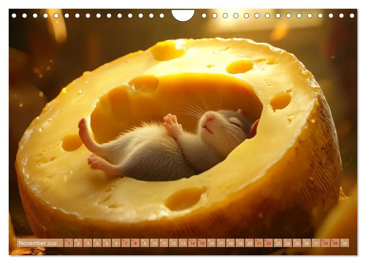 Bild: 9783457278420 | Mäuse würden Käse kaufen (Wandkalender 2026 DIN A4 quer), CALVENDO...