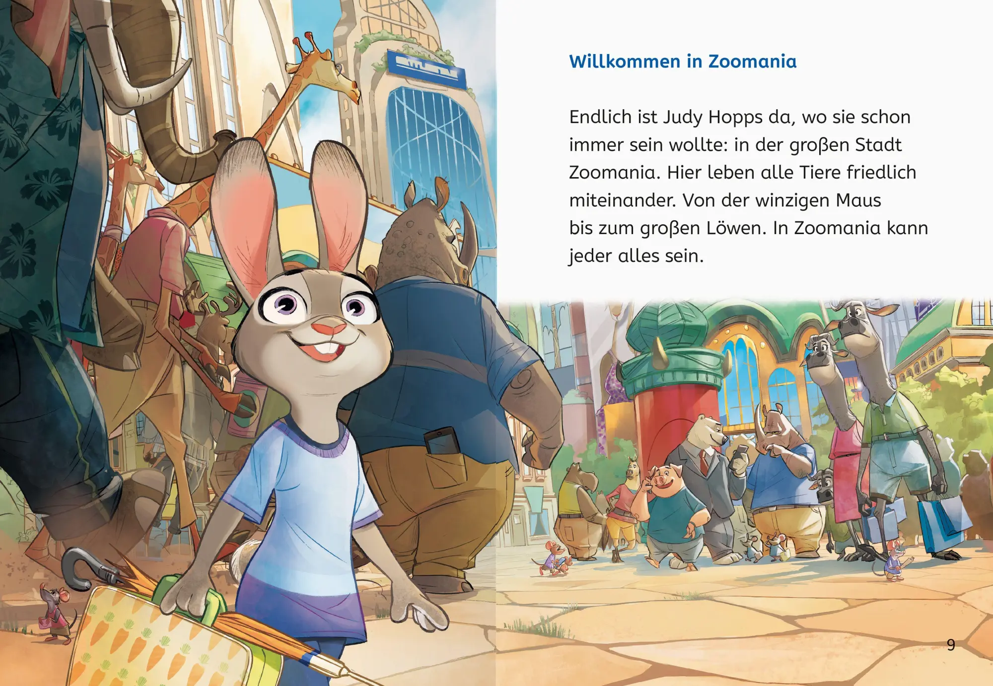 Bild: 9783473498420 | Disney Zoomania - Das offizielle Erstlesebuch zu Film 1 | Hohenstein