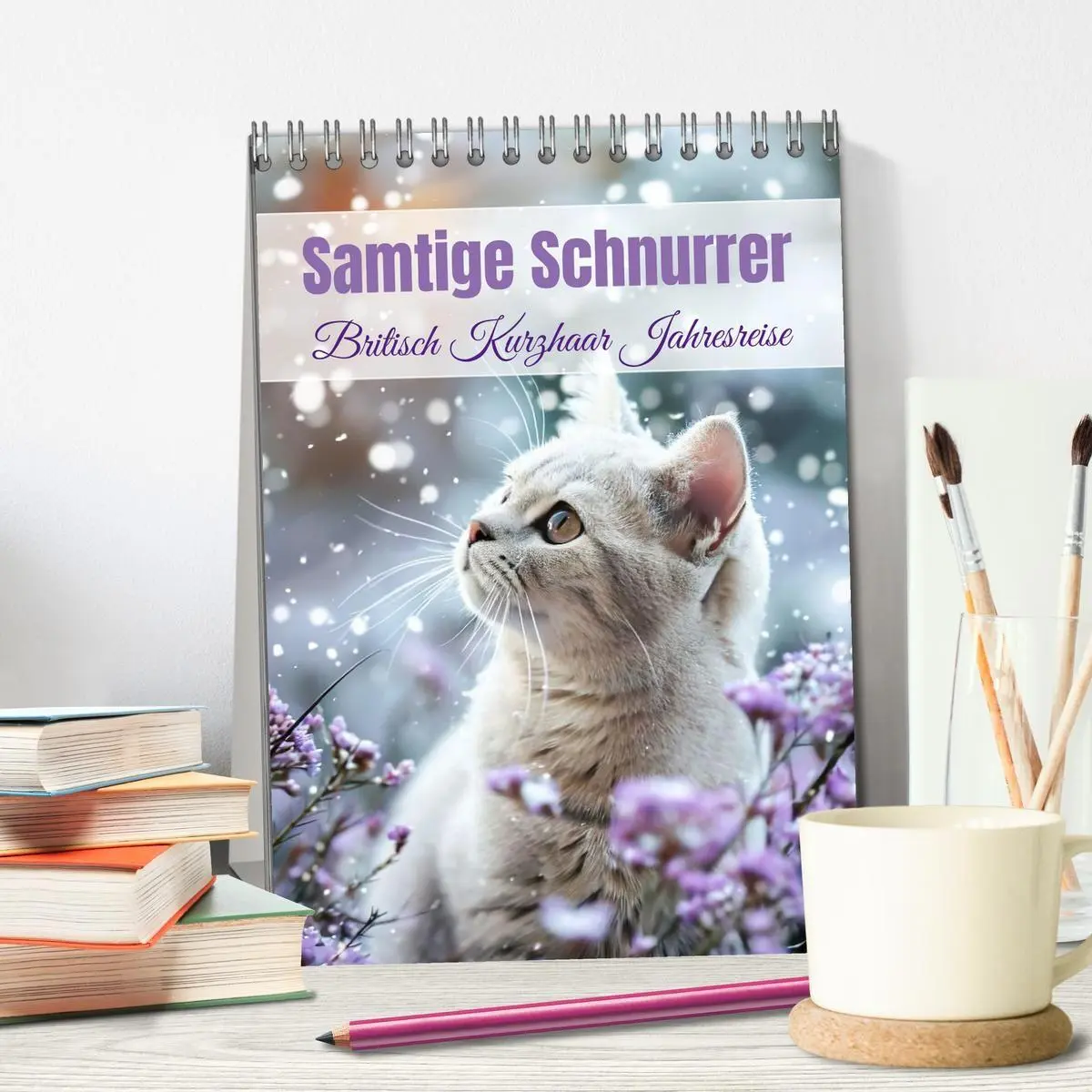 Bild: 9783516678420 | Samtige Schnurrer (Tischkalender 2026 DIN A5 hoch), CALVENDO...