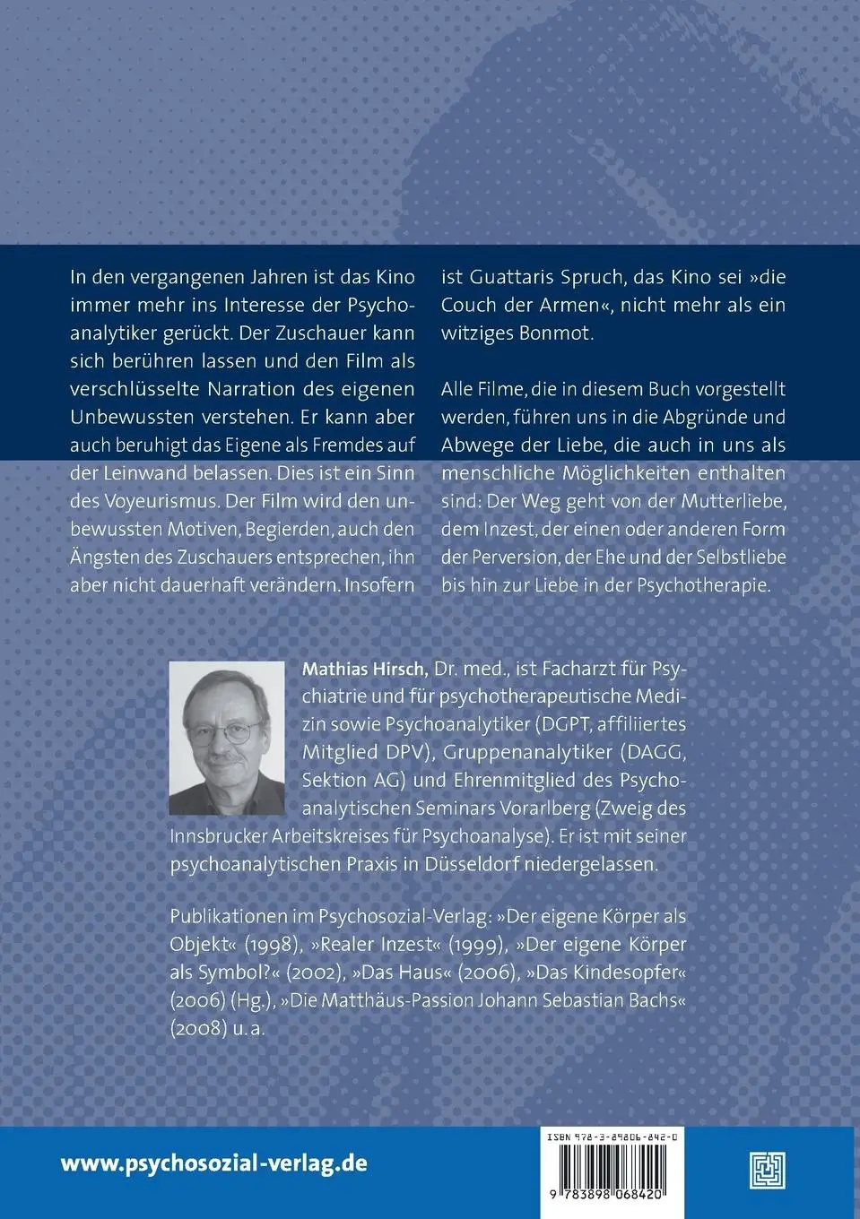 Rückseite: 9783898068420 | 'Liebe auf Abwegen' | Mathias Hirsch | Taschenbuch | 198 S. | Deutsch