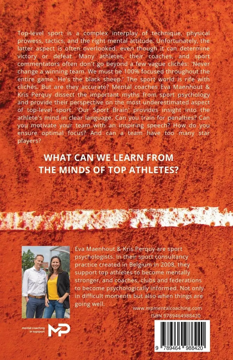 Rückseite: 9789464988420 | Our Sport Brain | Truths and Myths in Sport Psychology | Taschenbuch