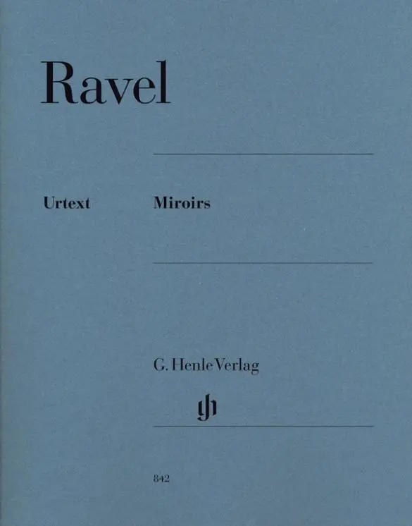 Cover: 9790201808420 | Ravel, Maurice - Miroirs | Besetzung: Klavier zu zwei Händen | Ravel