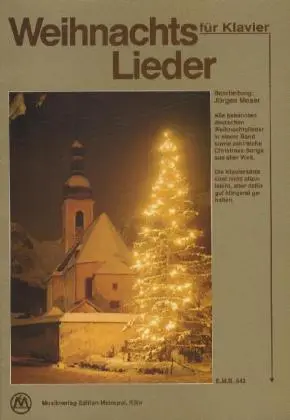 Cover: 9790501638420 | Weihnachtslieder, für Klavier | Jürgen Moser | Deutsch | 2011