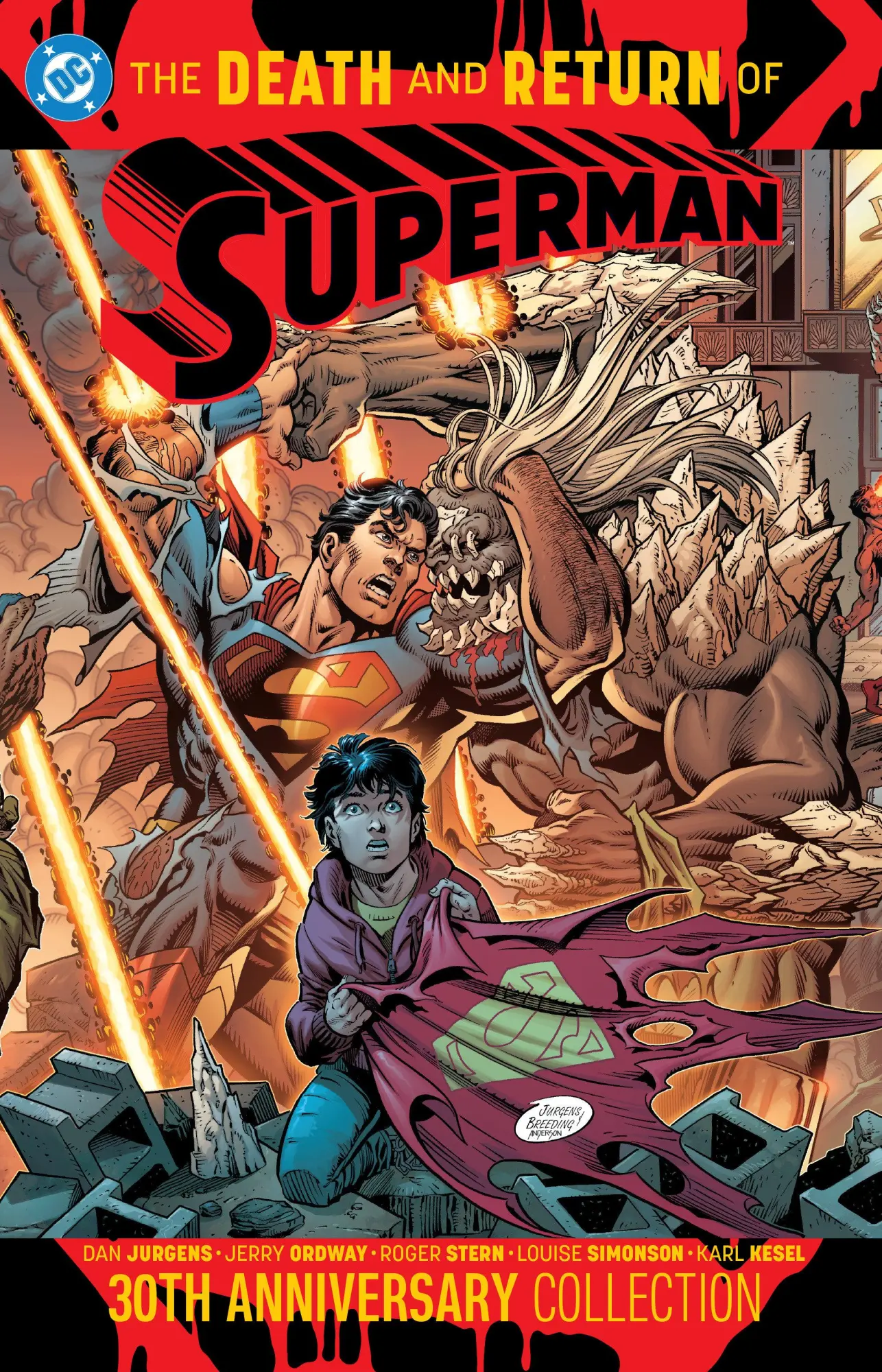Cover: 9781779528520 | The Death and Return of Superman 30th Anniversary Collection | Stern Cover: 9781779528520 | The Death and Return of Superman 30th Anniversary Collection | Stern