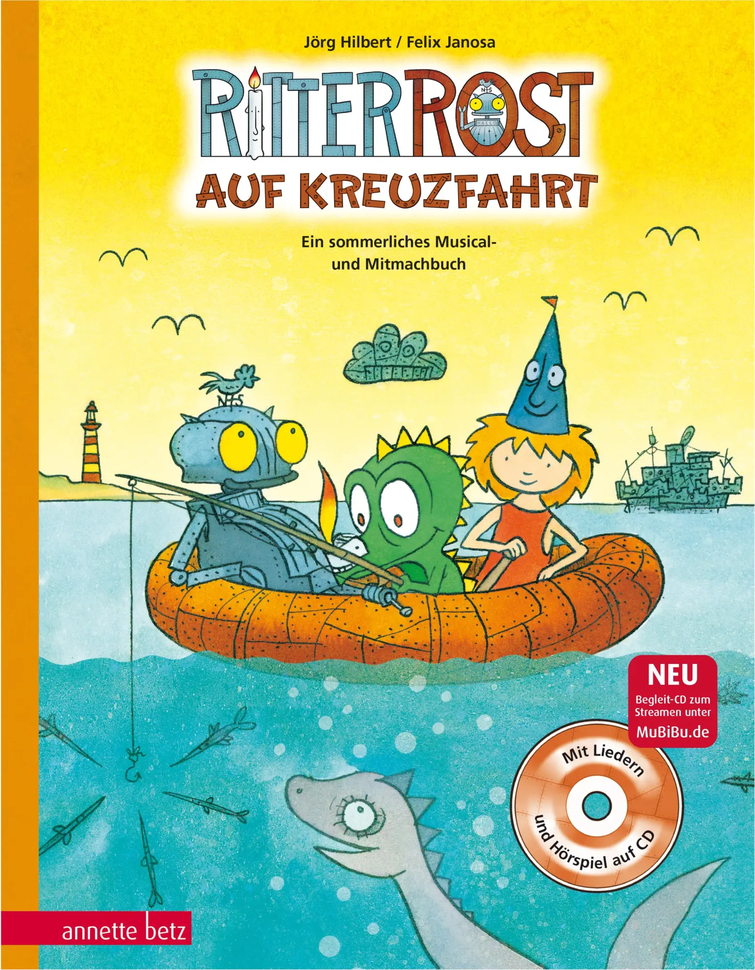 Cover: 9783219118520 | Ritter Rost: Ritter Rost auf Kreuzfahrt | Buch mit CD | Jörg Hilbert
