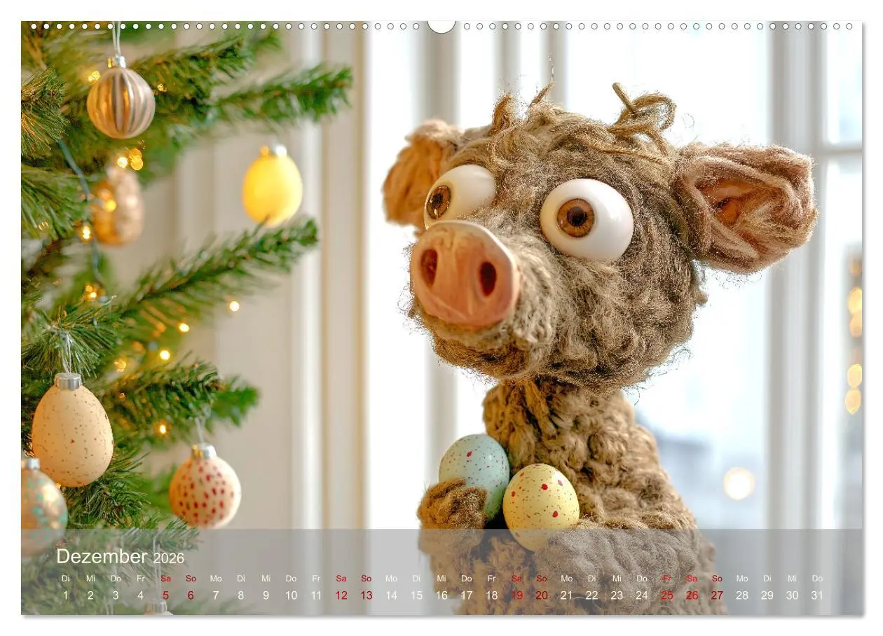 Bild: 9783457338520 | Eierlegende Wollmilchsau - der lustige Kalender mit Fabelwesen...